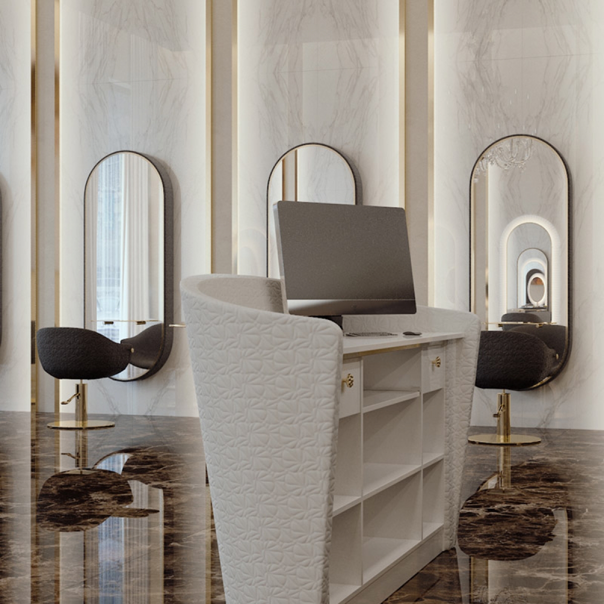 Стойка администратора "GUILDFORD DESK 150" фото 03