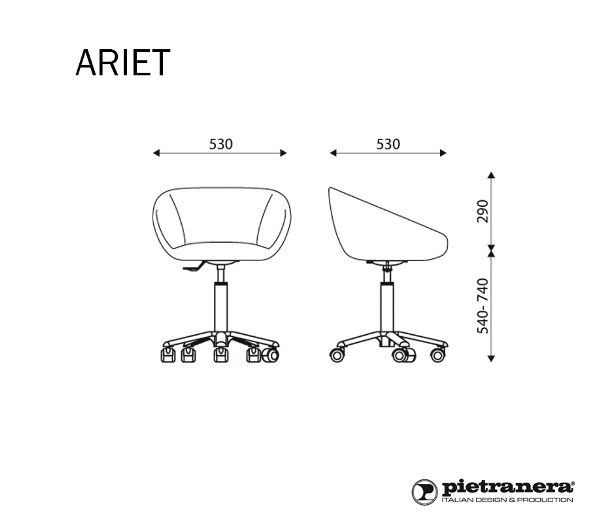 Стул для мастера «ARIET»