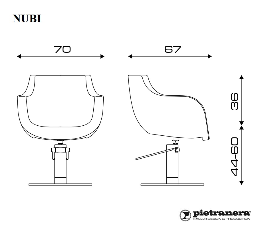 Кресло парикмахерское "NUBI" — изображение 9
