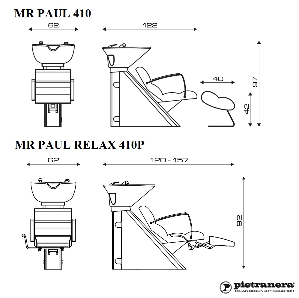 Мойка парикмахерская "MISTER PAUL WASH RELAX" — изображение 4