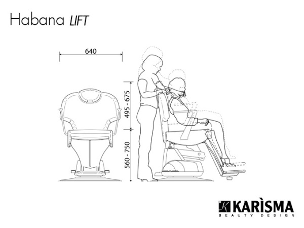 Мужское кресло "HABANA LIFT" — изображение 2