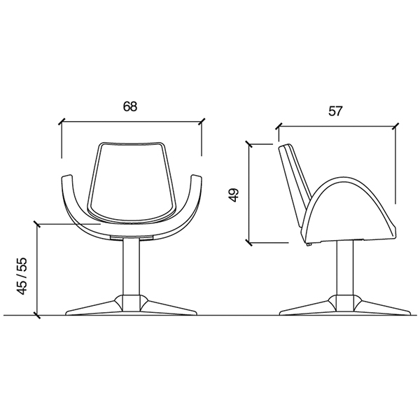 Кресло парикмахерское "ALIPES CHAIR" — изображение 6