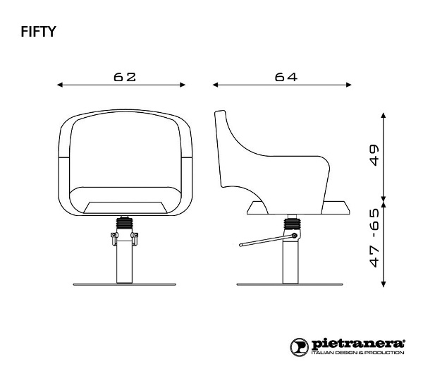 Кресло парикмахерское "FIFTY" — изображение 4