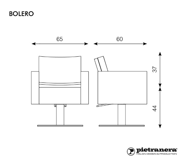 Кресло парикмахерское "BOLERO" — изображение 5