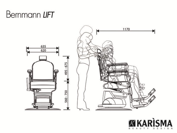 Мужское кресло "BERNMANN LIFT" фото 03