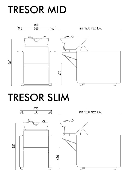 Мойка парикмахерская "TRESOR MODULO" — изображение 5