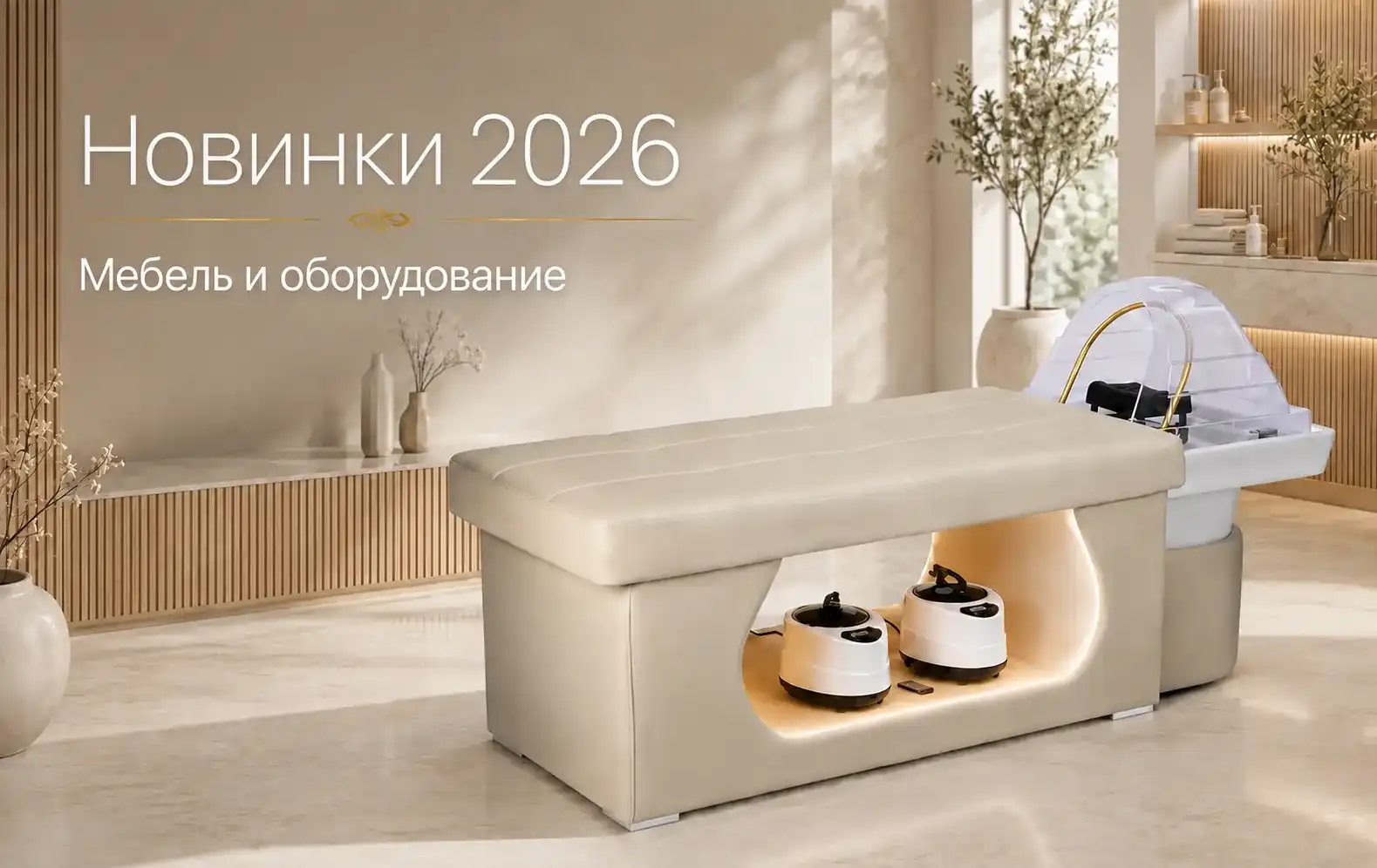 Новые модели мебели и оборудования для салонов красоты