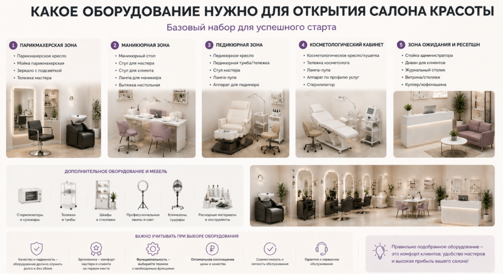 Сколько стоит оборудование для салона красоты в 2026 году — фото 4