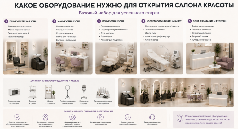 Сколько стоит оборудование для салона красоты в 2026 году — фото 4