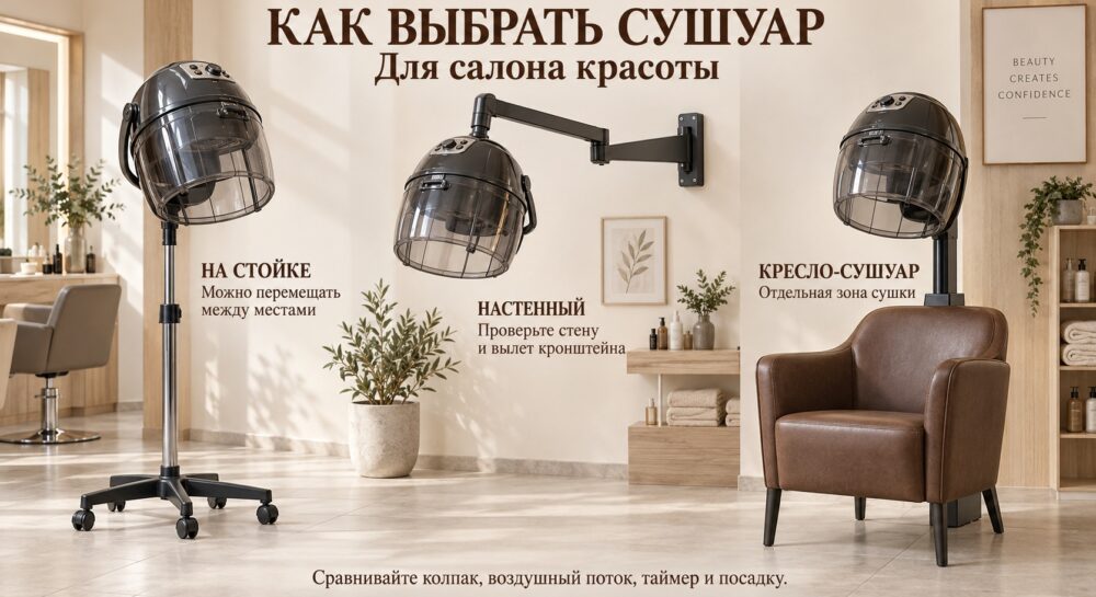 Как выбрать сушуар для салона красоты