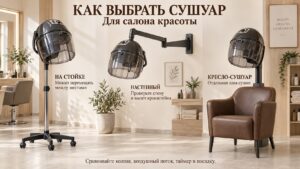 Сушуар для салона: мощность, комплектация и расстановка