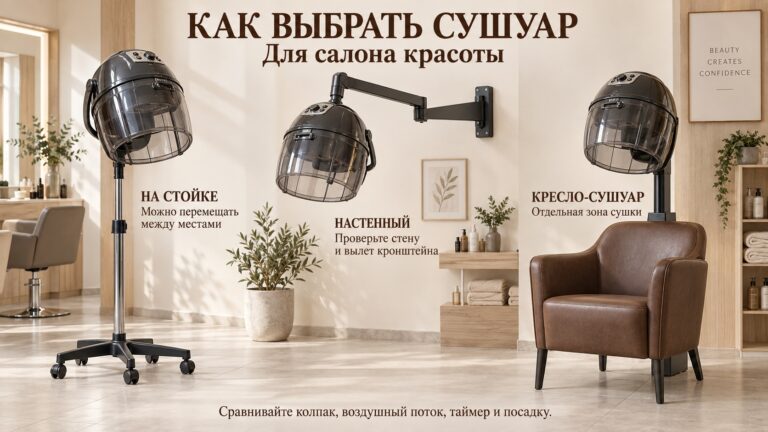 Как выбрать сушуар для салона красоты