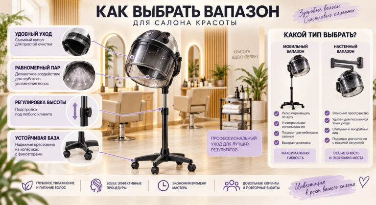 Как выбрать вапазон для салона красоты