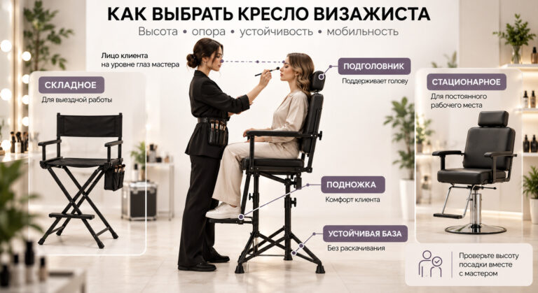 Как выбрать кресло визажиста