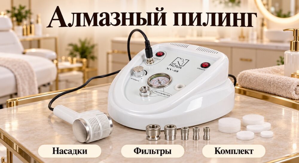 Алмазная микродермабразия: как сравнить аппарат, насадки и фильтры