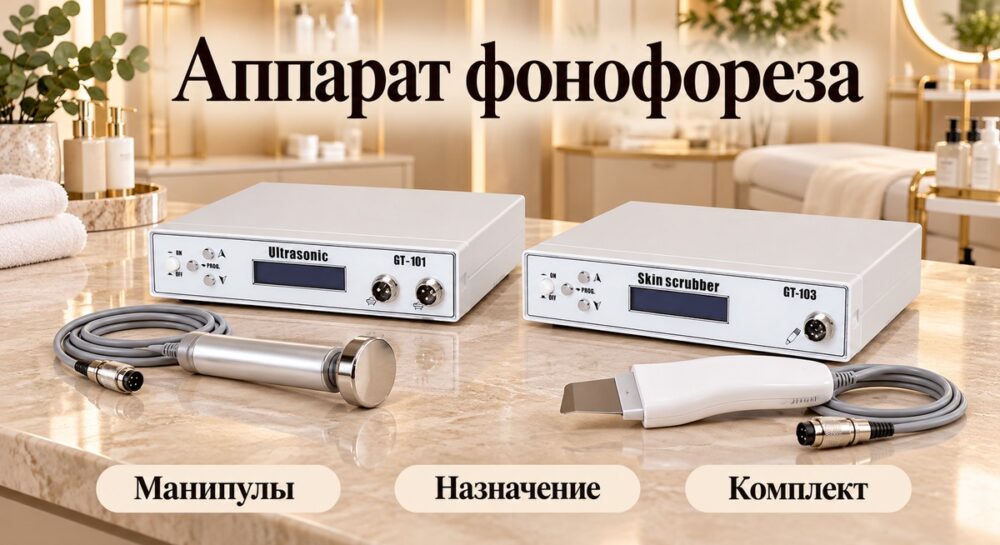 Аппарат для фонофореза: чем ультразвуковая головка отличается от скраббера