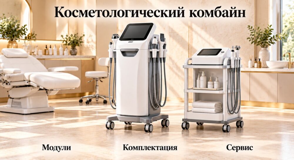 Косметологический комбайн или отдельные аппараты: комплектация и сервис