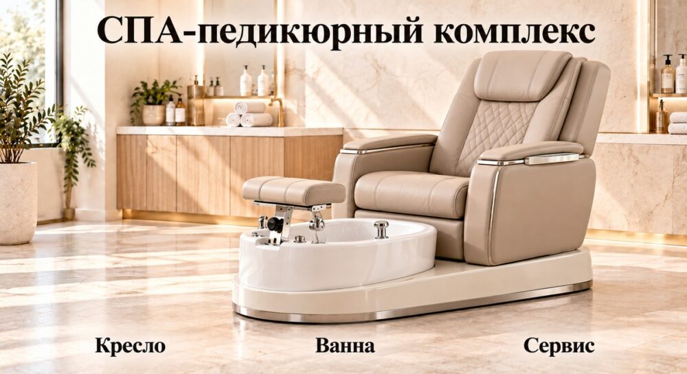 Педикюрный СПА-комплекс: как сравнить кресло, ванну и подключение
