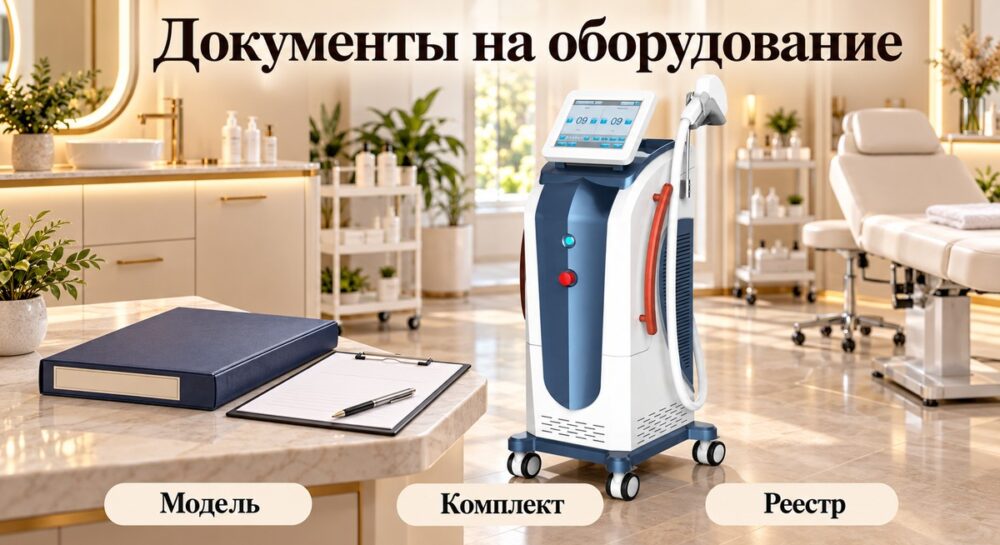 Как проверить регистрационное удостоверение на оборудование для салона