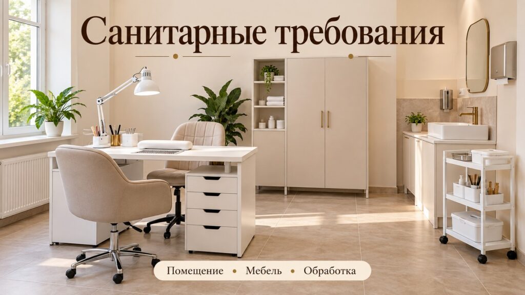 Санитарные требования к салону красоты в 2026 году: помещение, мебель и оборудование