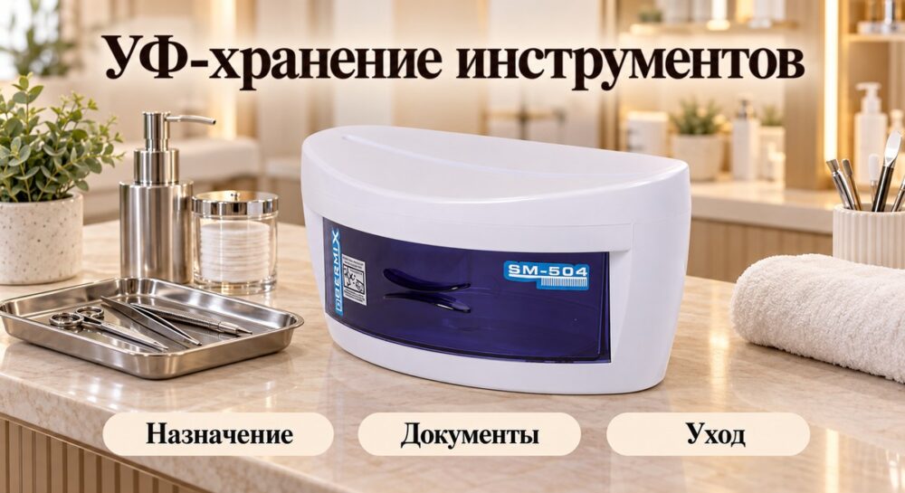 УФ-шкаф для инструментов: хранение, документы и отличие от стерилизатора