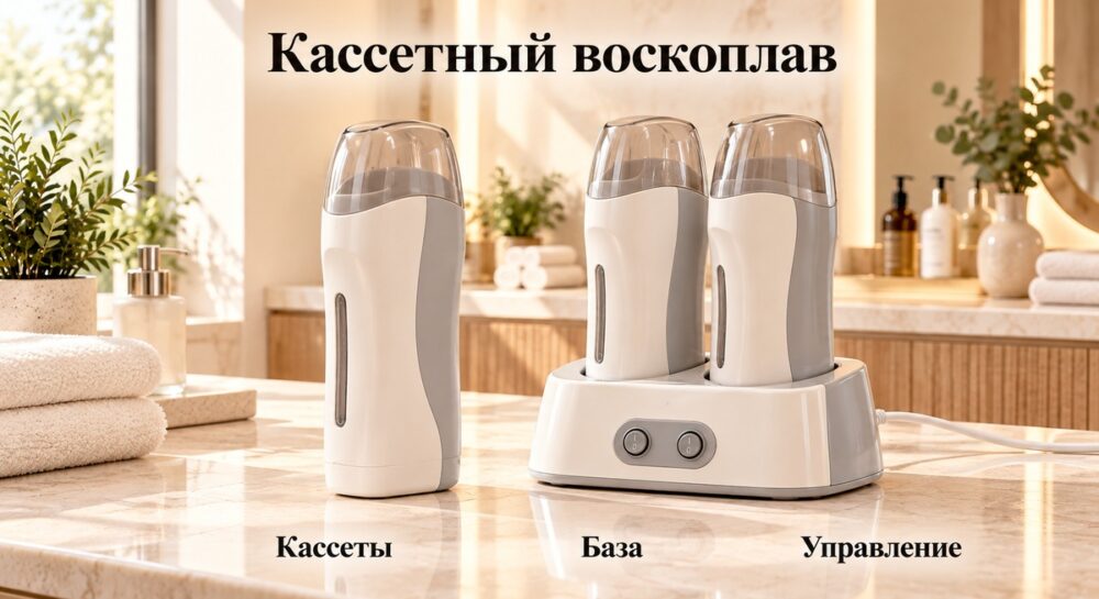 Воскоплав на одну или две кассеты: как выбрать оснащение для депиляции
