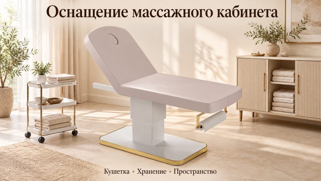 Как оборудовать массажный кабинет: мебель, хранение и рабочие зоны